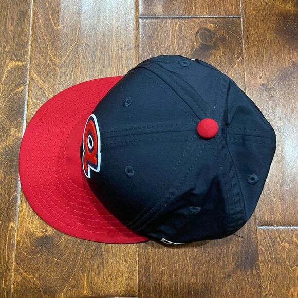 New Era 59 Fifty MLB Atlanta Braves 2018 Spring Training Hat Navy Red Mens 6 7/8 - Picture 4 of 7